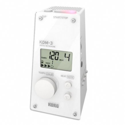 全新 KORG KDM-3 電子 節拍器 白色 